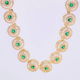 Cadena Tenis Circular 54.45g / 45cm / 11mm Oro Amarillo 18K