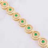 Cadena Tenis Circular 54.45g / 45cm / 11mm Oro Amarillo 18K