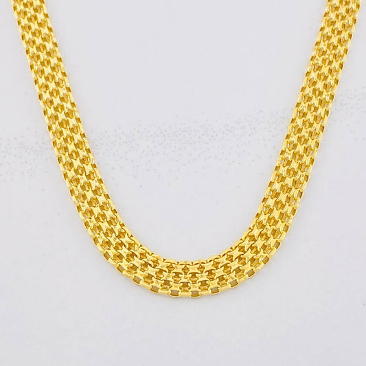 Cadena China 8.15g / 60cm / 5.35mm Oro Amarillo 18K