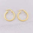 Candongas Punteadas 1.45g / 2cm Oro Amarillo 18K