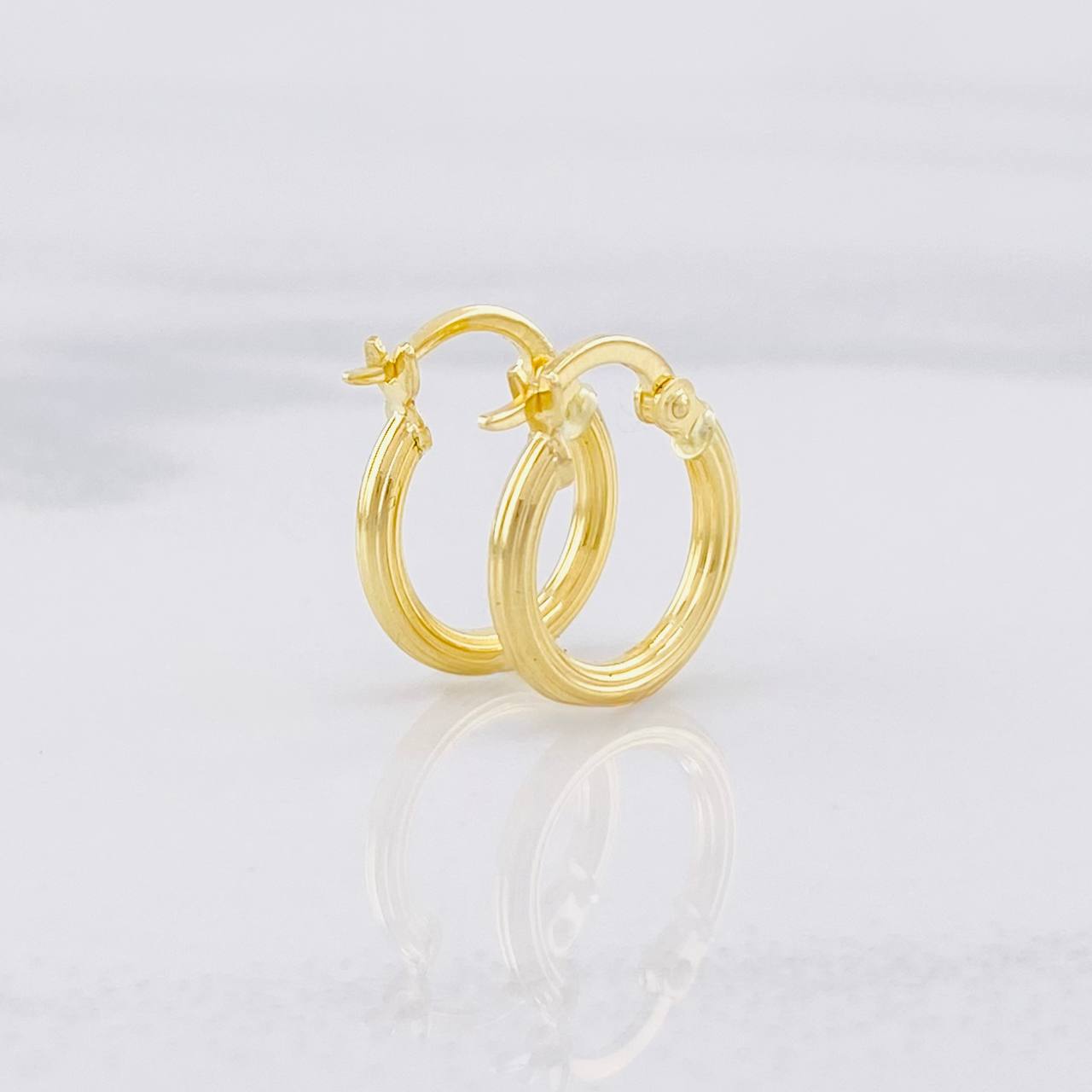 Candongas Arielle 1g / 1.5cm Oro Amarillo 18K