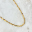 Cadena Cubana 9.8gr / 60cm / 4mm Oro Amarillo +0 18K