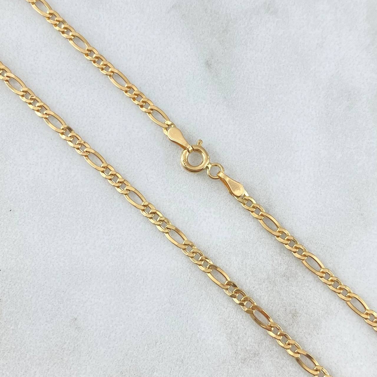 Cadena Figaro 2.2 g / 50.4 cm / 2 mm Oro Amarillo 18K