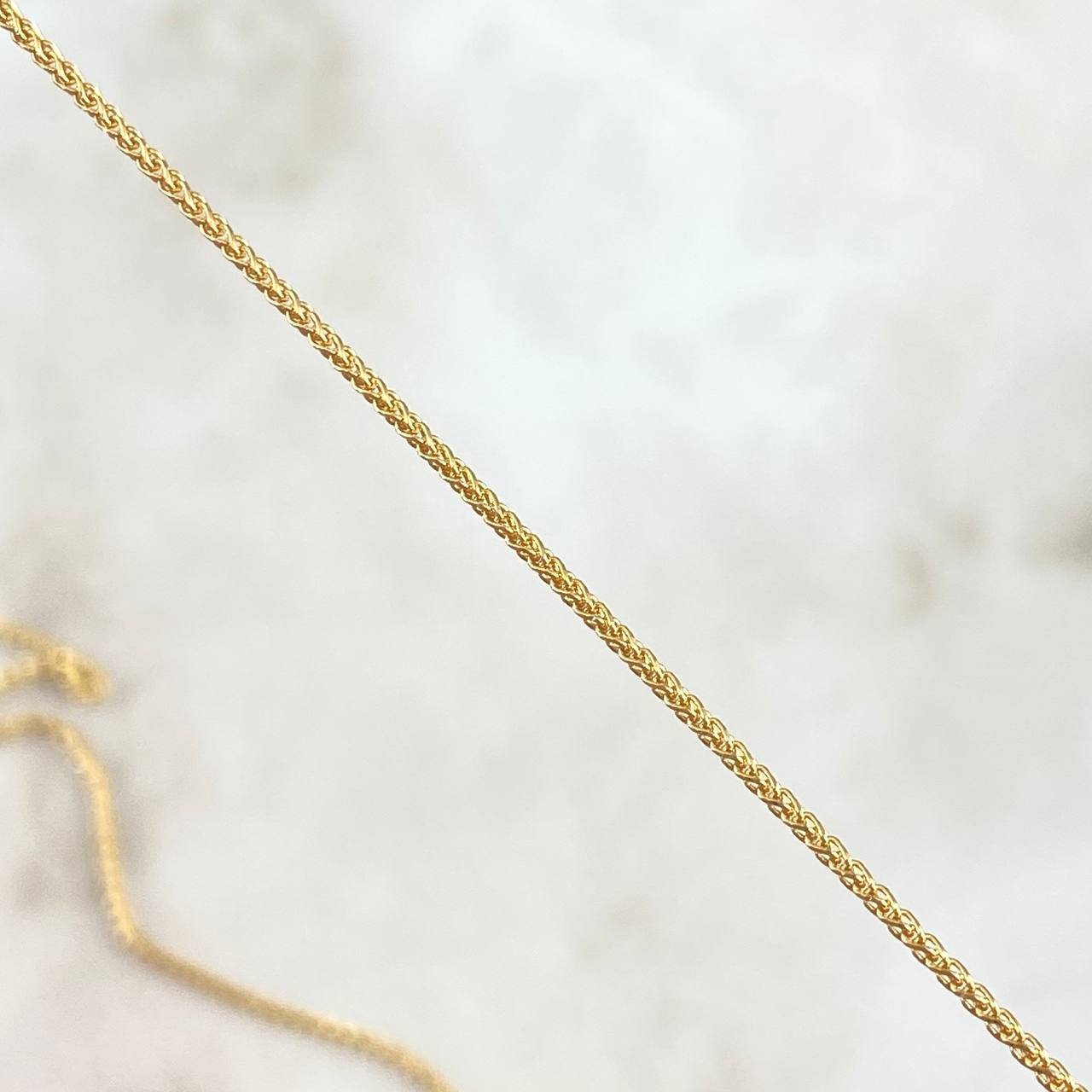 Cadena Franco 1.65gr / 50cm / 1mm Oro Amarillo +4 18K *