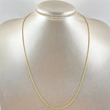 Cadena Franco 1.4gr / 45cm / 1mm Oro Amarillo +4 18K