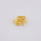 Herraje Fe Tupida 0.8g / 1.2cm Oro Amarillo 18K