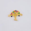 Herraje Arbol de la Vida 0.9g / 1.6cm Oro Amarillo 18K