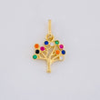 Dije Arbol de la Vida 0.75g / 1.6cm Oro Amarillo 18K