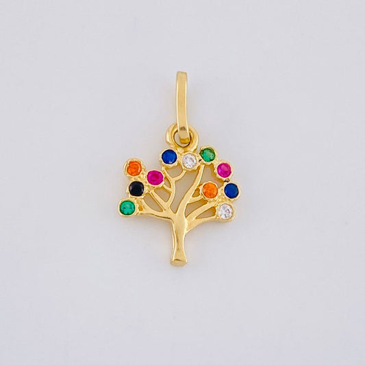 Dije Arbol de la Vida 0.75g / 1.6cm Oro Amarillo 18K