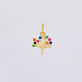 Dije Arbol de la Vida 0.75g / 1.6cm Oro Amarillo 18K