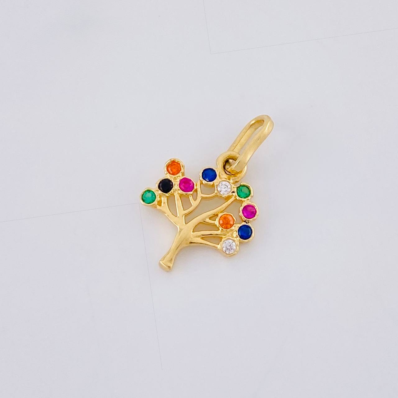 Dije Arbol de la Vida 0.75g / 1.6cm Oro Amarillo 18K