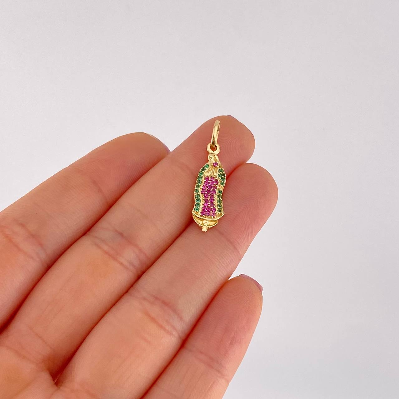 Dije Virgen Guadalupe 1.75g / 2.8cm Oro Amarillo 18K