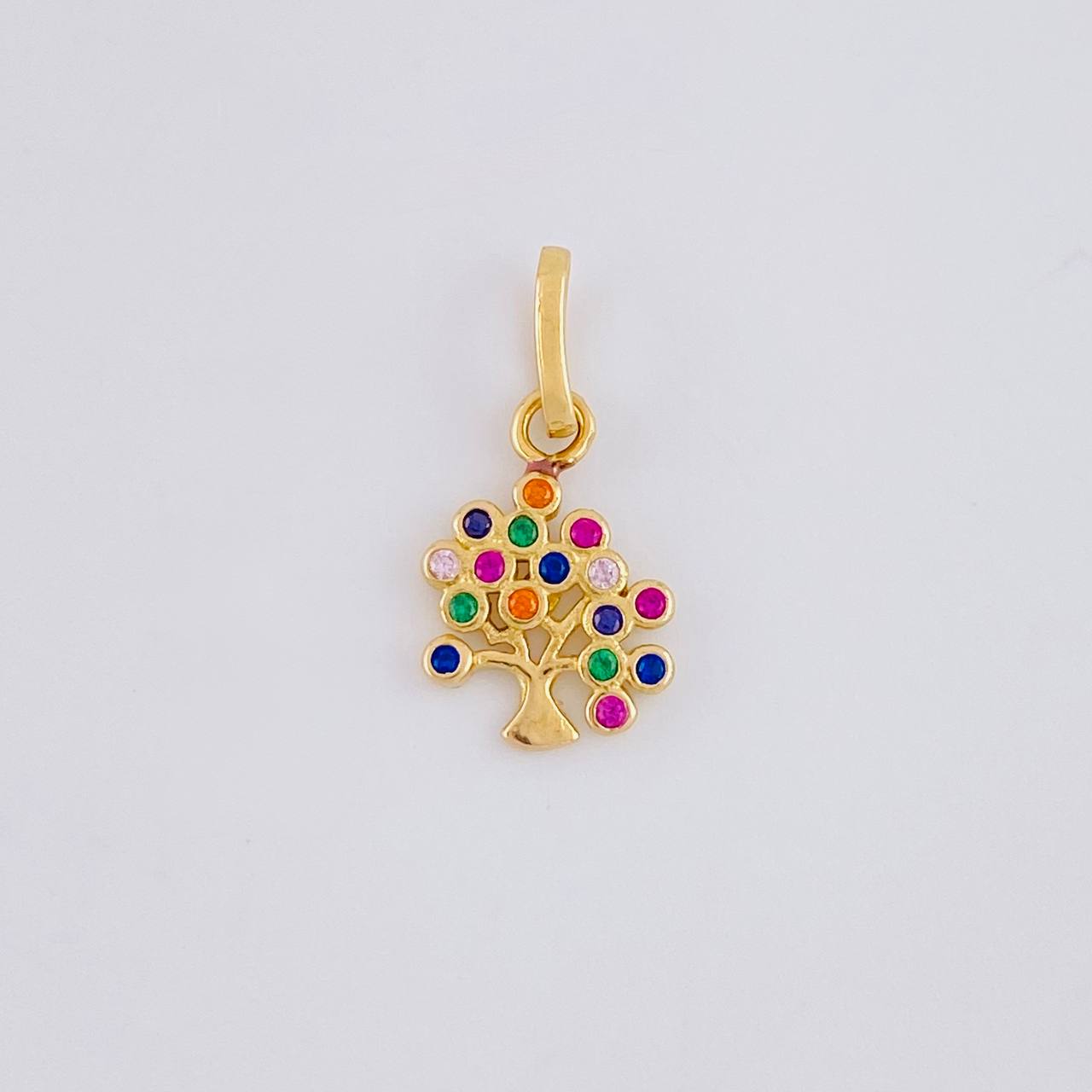 Dije Arbol de la Vida 0.85g / 1.7cm Oro Amarillo 18K