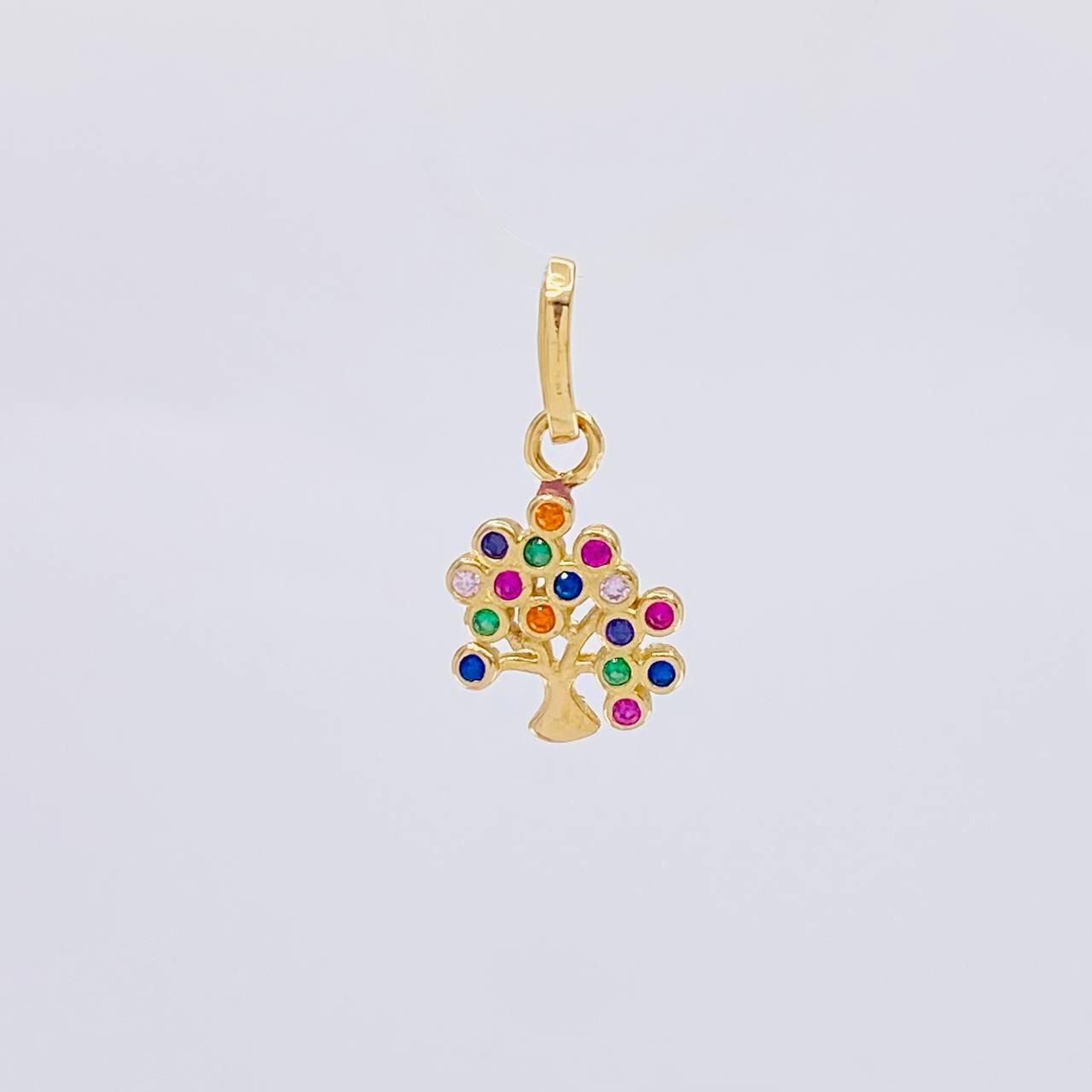 Dije Arbol de la Vida 0.85g / 1.7cm Oro Amarillo 18K