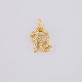 Dije Fe Tupida 0.85g / 1.5cm Oro Amarillo 18K