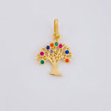 Dije Arbol de la Vida 1g / 2cm Oro Amarillo 18K