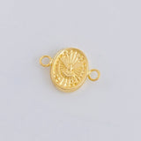 Herraje Espiritu Santo 0.4g / 1.4cm Oro Amarillo 18K