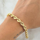 Pulso Lazo 5.9gr / 19.5cm / 5.6mm Oro Amarillo +3 18K