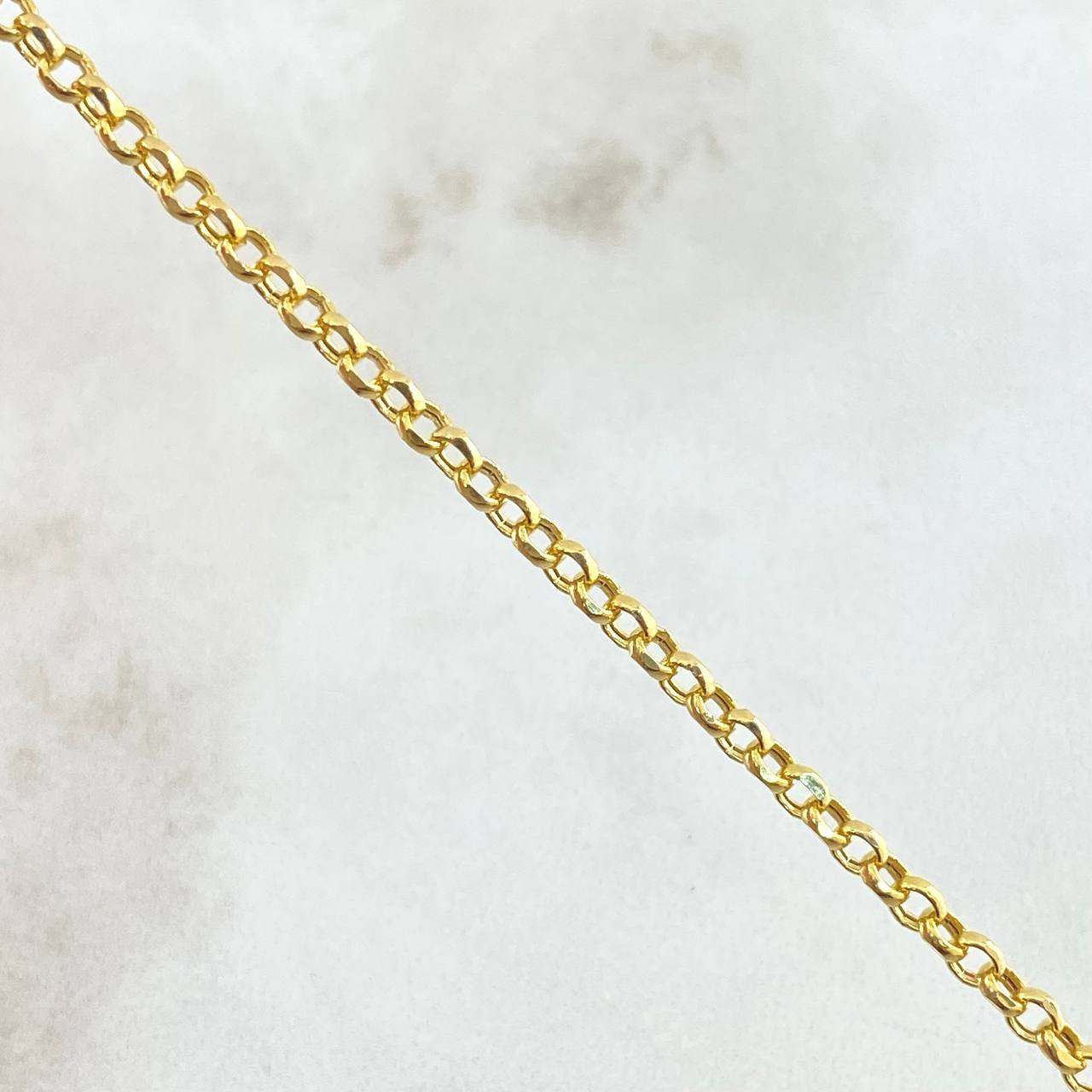 Pulso Roll-On 2.35gr / 19cm / 2.3mm Oro Amarillo +3 18K
