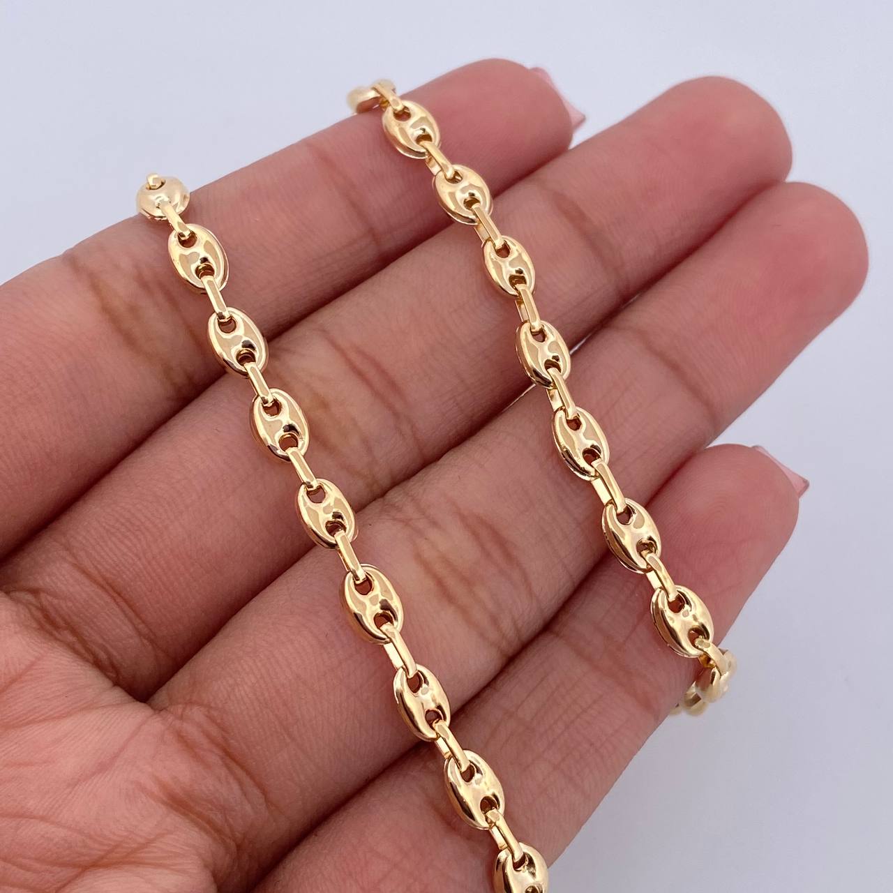 Cadena GC 8.75gr / 50.7cm / 3.7mm Oro Amarillo 18K $