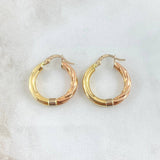 Candongas Fanny 2.5gr / 2.3cm / Tres Oros 18K
