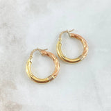 Candongas Fanny 2.5gr / 2.3cm / Tres Oros 18K
