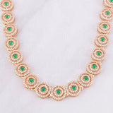 Cadena Tenis Circular 53.25g / 45cm / 11mm Oro Rosa 18K