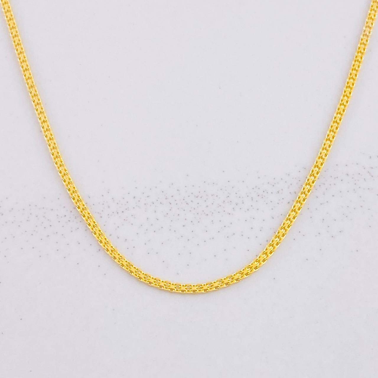 Cadena China 1.75g / 50cm / 1.05mm Oro Amarillo 18K