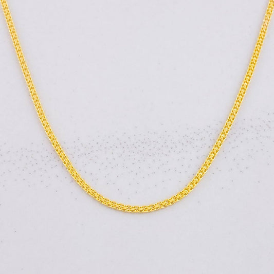 Cadena China 1.75g / 50cm / 1.05mm Oro Amarillo 18K