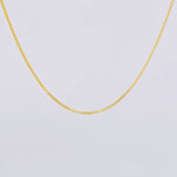 Cadena China 1.75g / 50cm / 1.05mm Oro Amarillo 18K