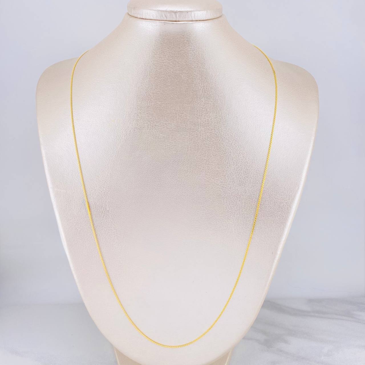 Cadena China 2.05g / 60cm / 1.05mm Oro Amarillo 18K