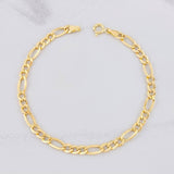 Pulso Fígaro 2.25g / 19cm / 4.6mm Oro Amarillo 18K