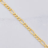 Pulso Fígaro 2.6g / 20.5cm / 4.2mm Oro Amarillo 18K