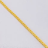 Pulso Franco 2.55g / 19.7cm / 2.1mm Oro Amarillo 18K
