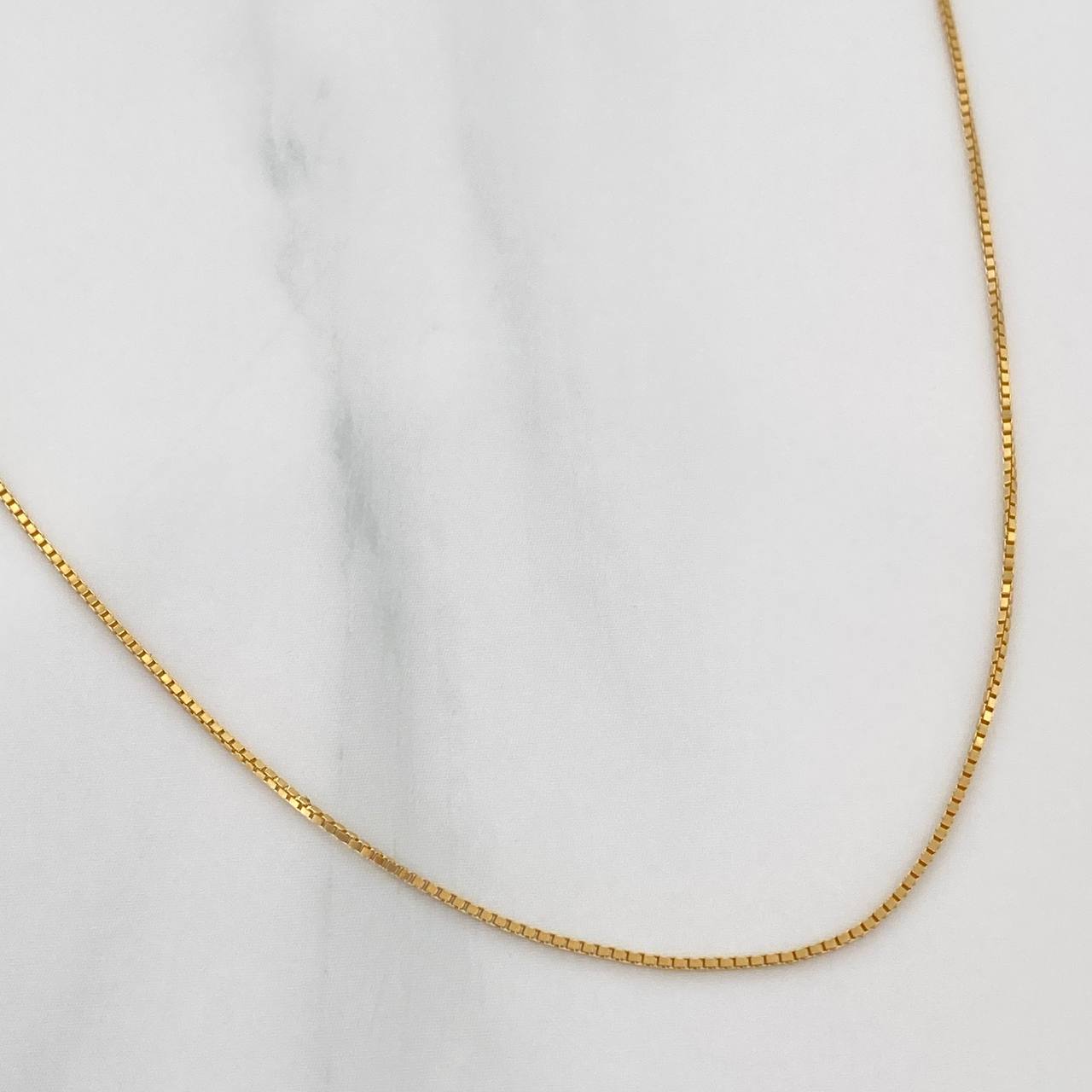 Cadena Veneciana 1.9 g / 50 cm / 0.7 mm Oro Amarillo 18K