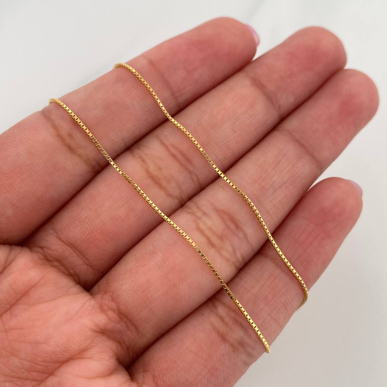 Cadena Veneciana 1.75 g / 45.5 cm / 0.7 mm Oro Amarillo 18K