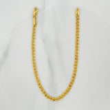 Pulso Cubano 2.3 g / 18.5 cm / 3.2 mm Oro Amarillo 18K