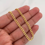 Pulso Cubano 2.3 g / 18.5 cm / 3.2 mm Oro Amarillo 18K