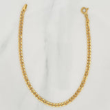 Pulso Cubano 1.7 g / 20.7 cm / 3.15 mm Oro Amarillo 18K