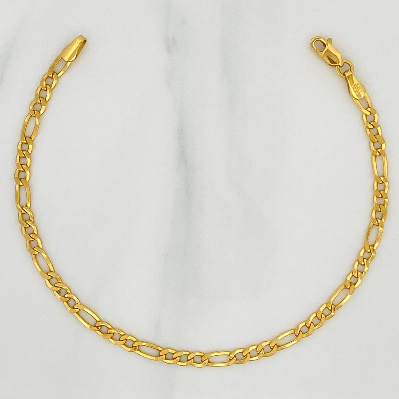 Pulso Figaro 2.2 g / 18.5 cm / 3.1 mm Oro Amarillo 18K