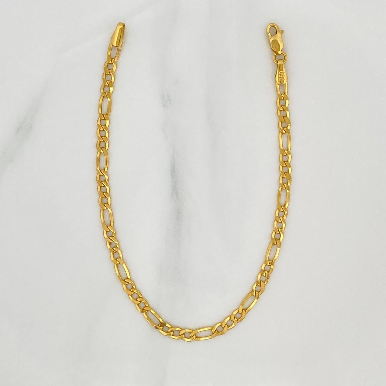 Pulso Figaro 2.2 g / 18.5 cm / 3.1 mm Oro Amarillo 18K