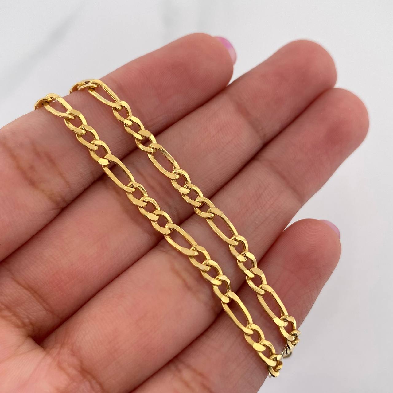 Pulso Figaro 2.2 g / 18.5 cm / 3.1 mm Oro Amarillo 18K