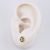 Topos Ola Cruzada 1.05g / 7.2mm Oro Amarillo 18K