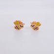Topos Abeja Tricolor 0.08g / 8.9mm Oro Rosa 18K