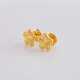 Topos Flor Diamantada 0.7g / 7.7mm Oro Amarillo 18K