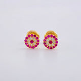 Topos Flor 0.75g / 5.9mm Oro Amarillo 18K