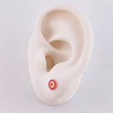 Topos Flor 0.75g / 5.9mm Oro Amarillo 18K