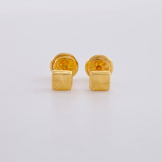 Topos Cuadro Diamantado 0.5g / 4mm Oro Amarillo 18K