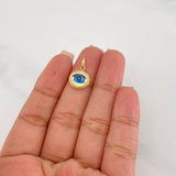 Dije Ojo Turco 0.95g / 1.7cm Oro Amarillo 18K