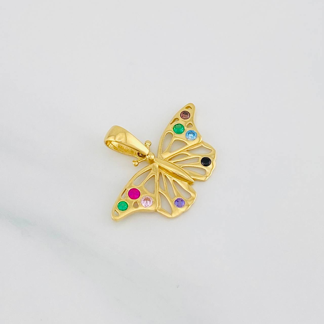Dije Mariposa 1.9g / 2cm Oro Amarillo 18K